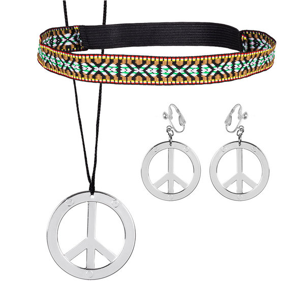Hippie accessoires set