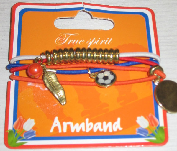 Armbanden Set Elastiek Met Bedeltjes overige oranje (23)