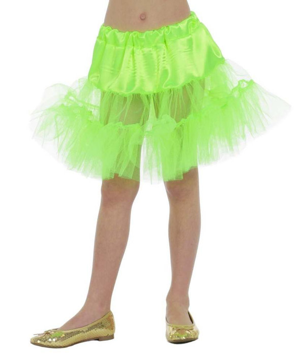 Petticoat lang groen meisje