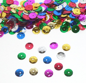 confetti pailletten rond - metallic - 14 gram