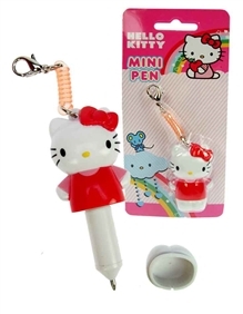 Hello Kitty sleutelhanger met mini balpen