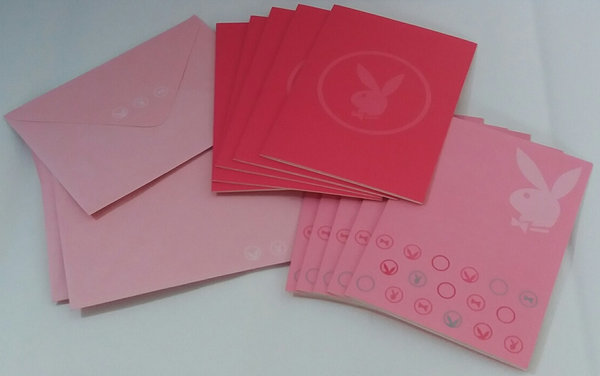 Playboy doosje met 10 kaarten en enveloppen