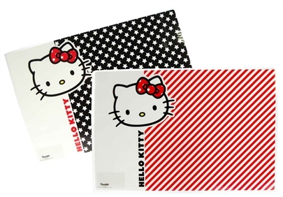 Hello Kitty placemat - stars & stripes - per set