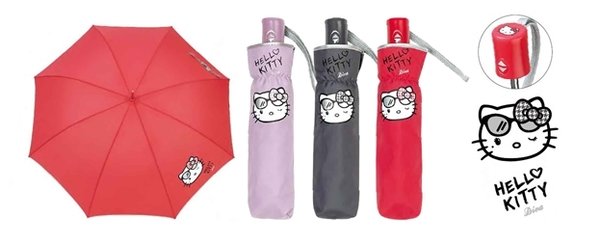 Hello Kitty paraplu Diva (ook voor volwassenen)