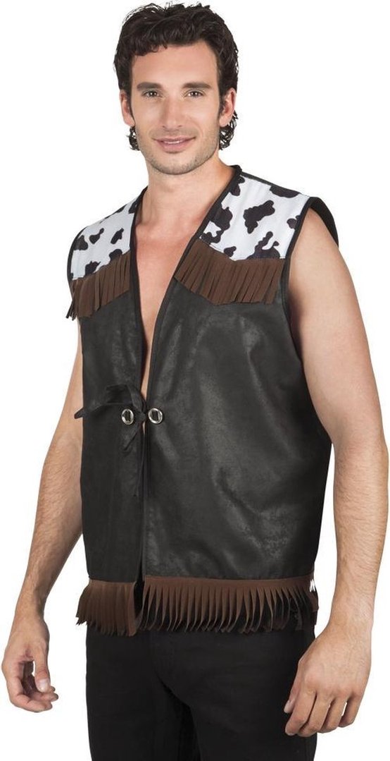 Western cowboy vest voor mannen - one size