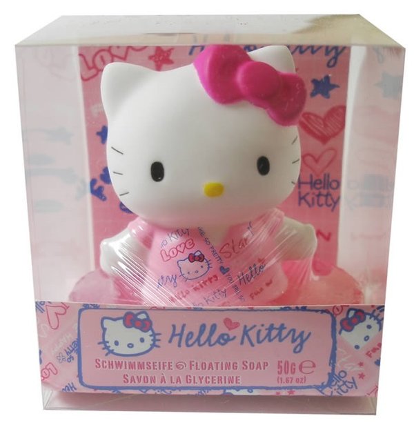 Hello Kitty drijvende zeep
