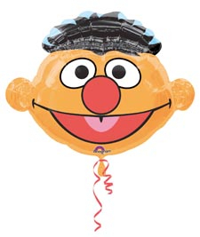 folieballon - Ernie - ca 60 cm - leeg