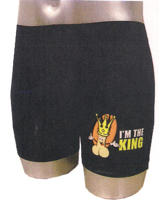 Mr. Dick boxershort - I`m the king - maat L/XL